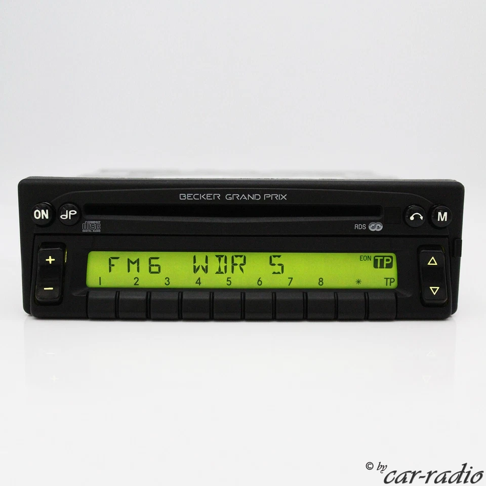 Becker Grand Prix CD BE2237 Radio 1-DIN CD-R Autoradio für Mercedes Porsche BMW - Bild 4 von 4