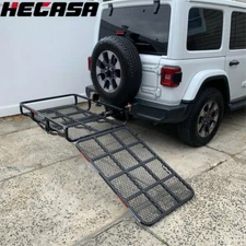 Mobility Scooter Carrier  Hitch Mount Electric Wheelchair Hitch Carrier W/ Ramp