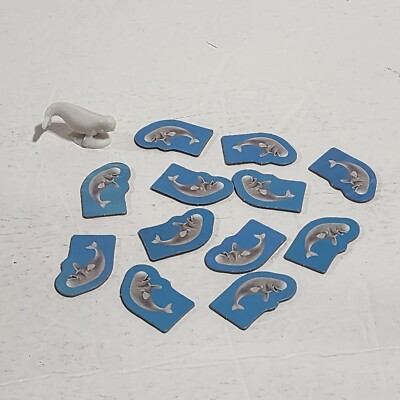 Finding Dory Monopoly Junior BAILEY Token & 12 Character Markers Replacement