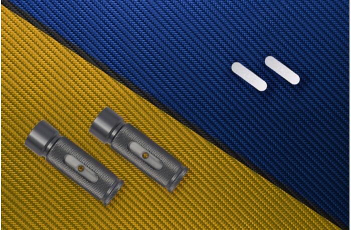 Repose-pieds avant 77mm titane-alu pour YAMAHA SCR 950 2017-2020 - 2