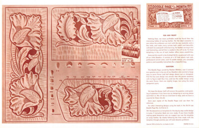 Leather Craft Doodle Pattern      Fun and Profit
