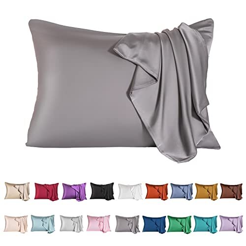 Mulberry Silk Pillowcase For Hair And Skinstandard Size Cooling Silk Pillow Case-image