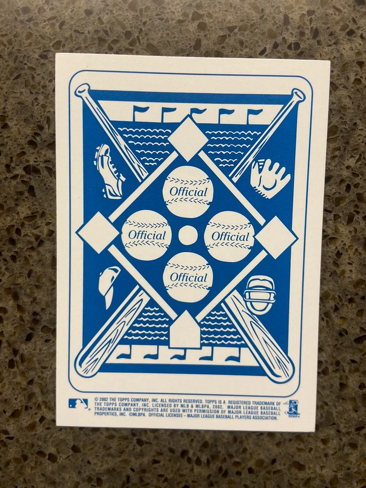 Topps Strike Pedro Martinez 纸牌扑克牌风格波士顿红袜队 — 第 4/4 张图片