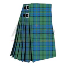 Scottish Handmade Traditional Lockhart tartan Kilt-Clan Lockhart tartan