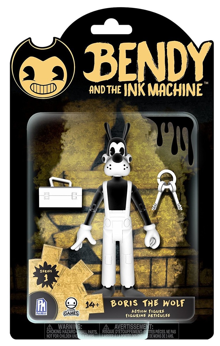 Bendy and the Ink Machine Boris the Wolf Action Figure | eBay