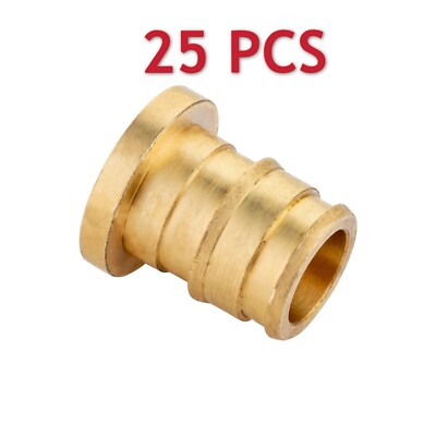 EFIELD 25 PCS PEX Expansion Fitting 3/4''  Plug( End Cap) -F1960 LEAD FREE