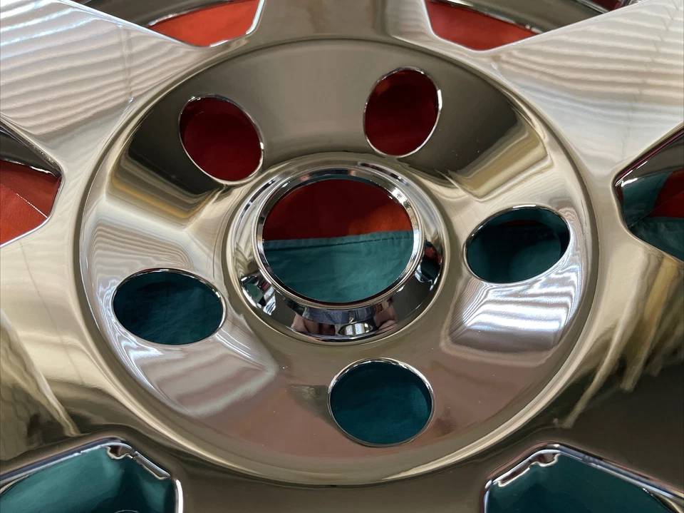 Capa calota pele roda cromada liga leve Jeep Grand Cherokee 2010 para 17" 2008 2009 2010 - Imagem 2 de 4