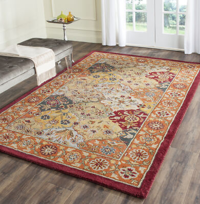 Safavieh Heritage MULTI / RED 8'-3'' X 11' Area Rug - HG510B-9