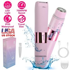 2 In 1 Bikini Trimmer Painless Electric Razor for Women Private Area Waterproof