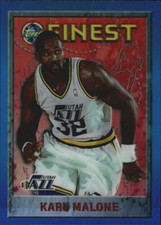 A0326- 1995-96 Finest Refractors #209 Karl Ma...