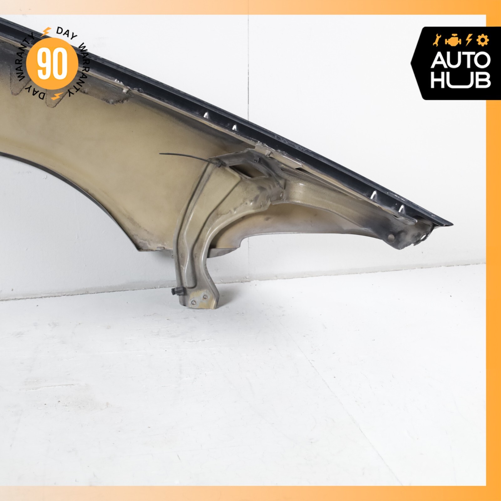 03-13 Maserati Quattroporte M139 Left Driver Side Fender Assembly Black OEM