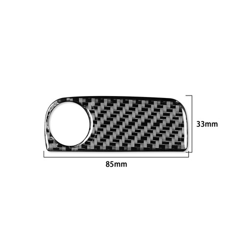 Carbon Fiber Glove Box Release Handle Trim for Porsche 2017-2025 718 Cayman 982 - Picture 8 of 9