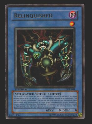 YuGiOh! Relinquished SDP-001 1st Edition Super Rare Holographic