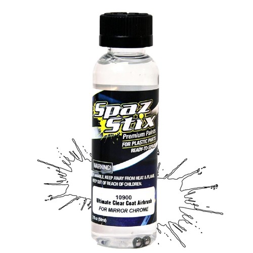 2oz Airbrush Ready Paint Spaz Stix Ultimate Mirror Chrome Airbrush Paint - 2oz Bottle, Ready-to-Use Mirror Spray Paint - Foto 9
