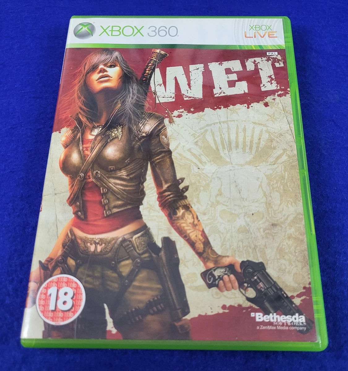 xbox 360 WET A Third Person Shooter Game Works On US Consoles
