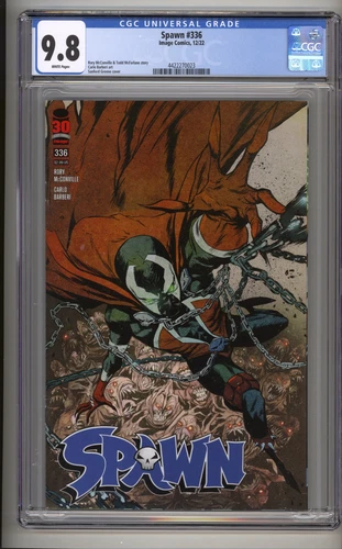 Spawn #336 CGC 9.8 Sanford Greene Cover First Printing Highest (2022)