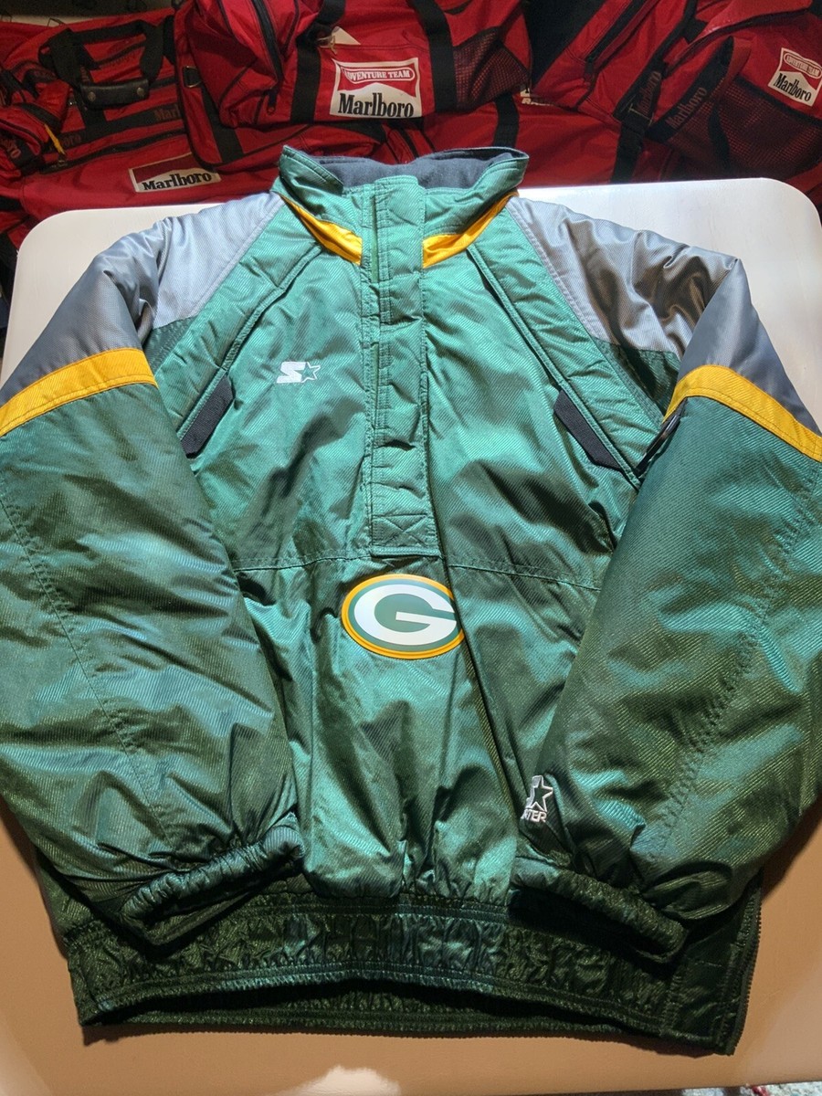 Vintage Starter Jacket Green Bay Packers Men's Large Pro Vintage Starter Jacket Green Bay Packers Men's Large Pro