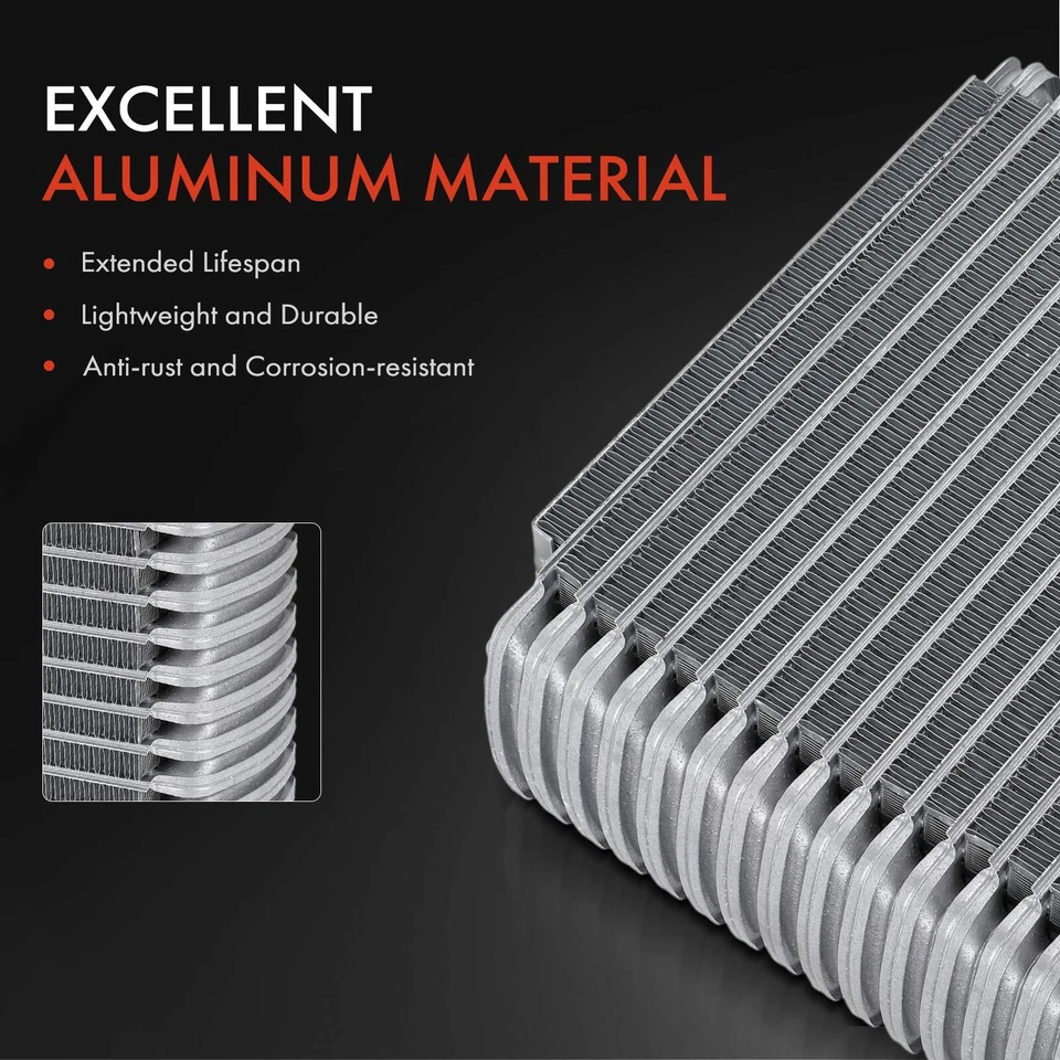 Núcleo evaporador de aire acondicionado con placa de prensado para Hyundai Accent 1998-1999 placa y aleta Foto 3 de 4