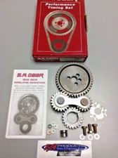 Small Block Chevy 283 350 Engines Quiet Gear Drive Timing Kit S.a. Gear 78400q Small Block Chevy 283 350 Engines Quiet Gear Drive Timing Kit S.a. Gear 78400q