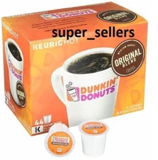 176 Count Dunkin Donuts Original Blend K-Cups Medium Roast Coffee exp 06/2026