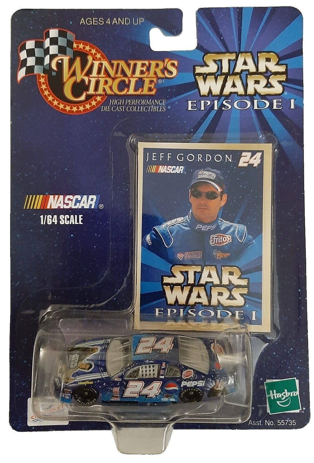 Star Wars NASCAR Diecast escala 1:64