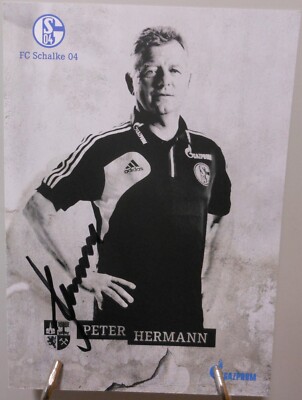 Peter Hermann FC Schalke 04 Autogrammkarte Original Saison 2013/2014 #K166