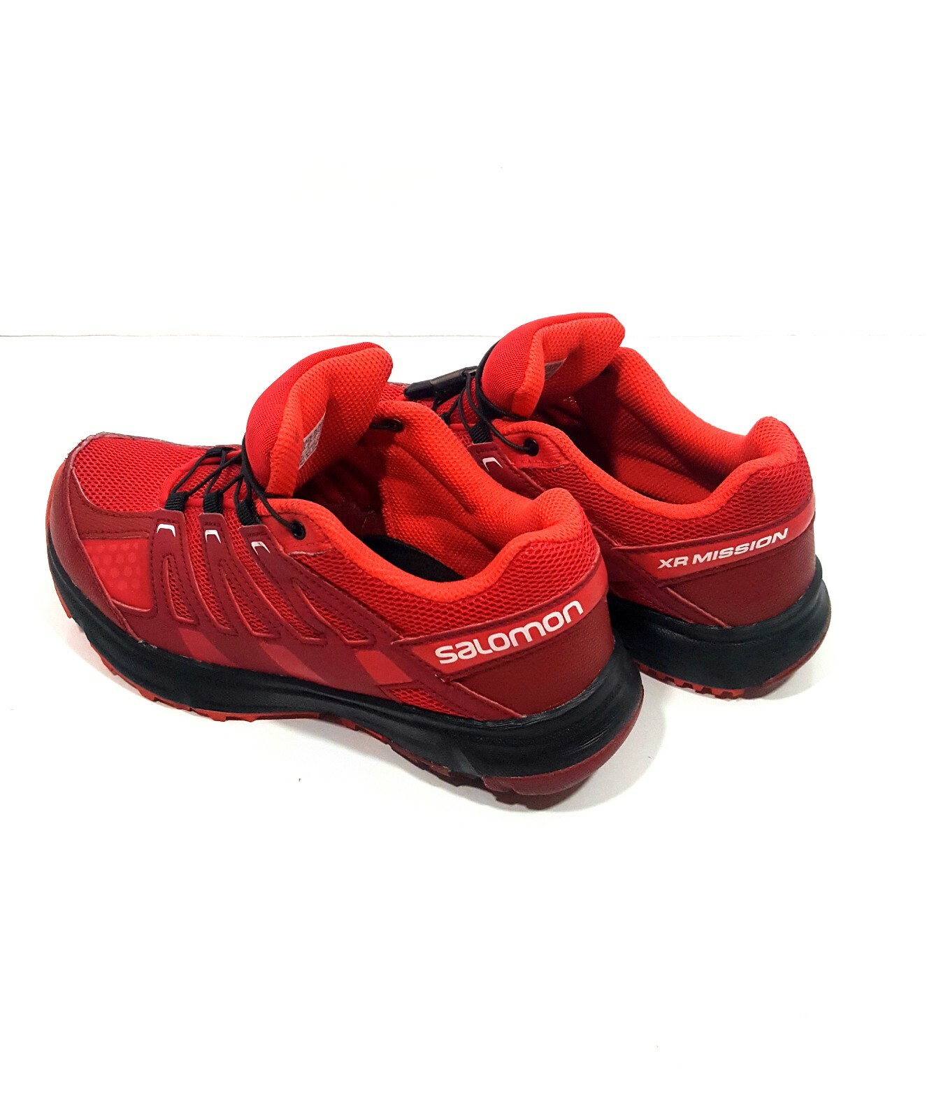 Scarpe da trekking Salomon XR Mission donna taglia 5 rosse bianche trail running