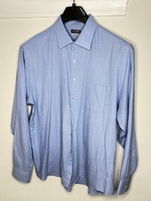 Light Blue Van Heusen Dress Shirt - 17-17.5" Neck - 36/37" Sleeves