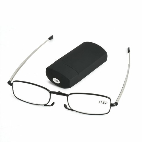 Fashion Portable Folding Reading Glasses Rotation Eyeglass +1.5+2.0+2.5+3.0 HOT - Picture 12 of 14