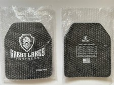 Level 3+ 10x12 Mosaic Ceramic/PE Ballistic Armor plate Pair for tactical vest