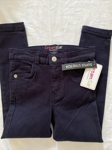 Dreamstar kids Twill Pants 4 Navy Blue NWT - Picture 8 of 12