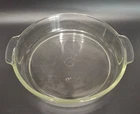 PYREX 221, 8.25 in Glass Round Cake Baking Dish, 2 in Tall, Vintage