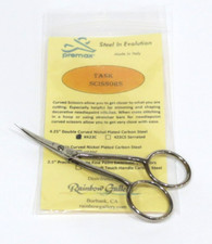 RG Premax Dbl Curved Serrated Scissors 4 1/4 inch Needlepoint Cross-stitch