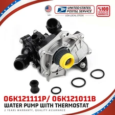 Engine Coolant Water Pump Assembly With Thermostat for VW Beetle Jetta Passat
