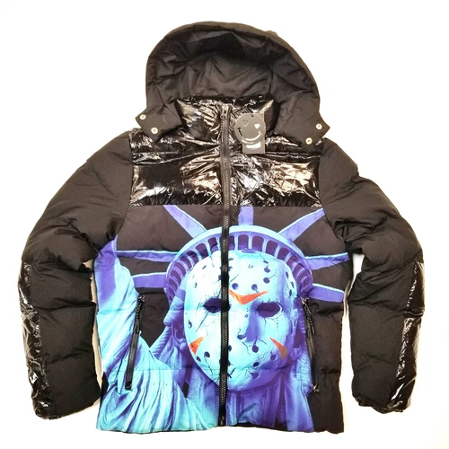 MEN ROKU STUDIO: Liberty For All Bubble Jacket BLACK (RK6480491 BLK) Sz MD - 3XL - product listing photo