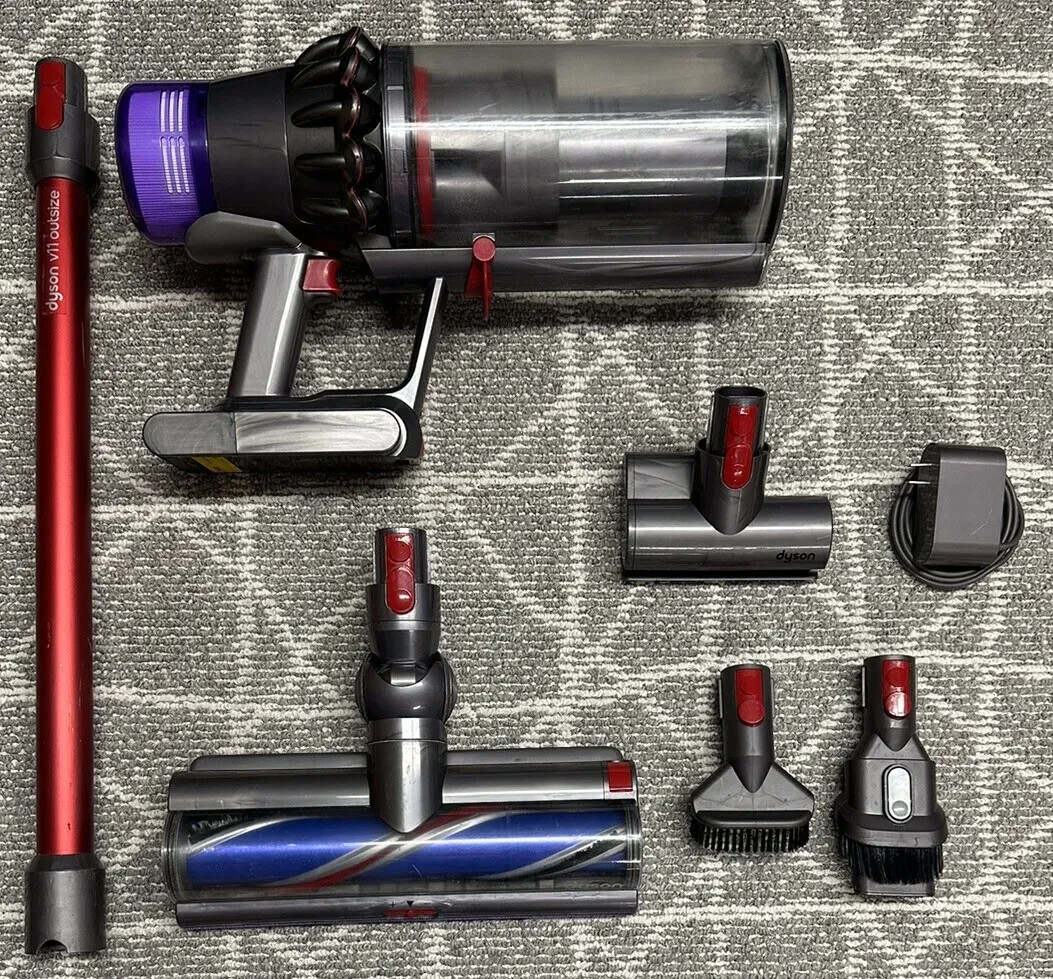 Dyson V11 スティッククリーナー 赤(ジャンク品) ジャンク品 ダイソン スティック型掃除機 V11 Fluffy Origin