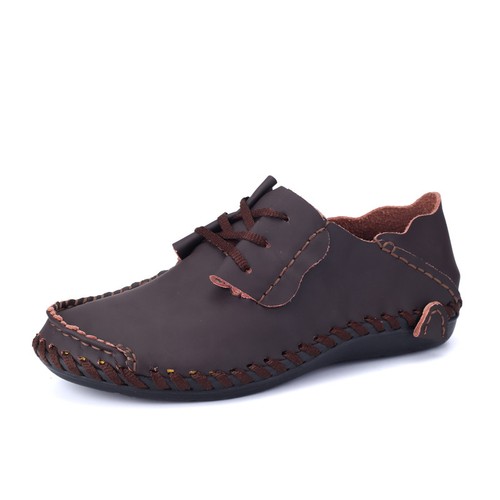 New Men's Driving Leather Shoes Casual 