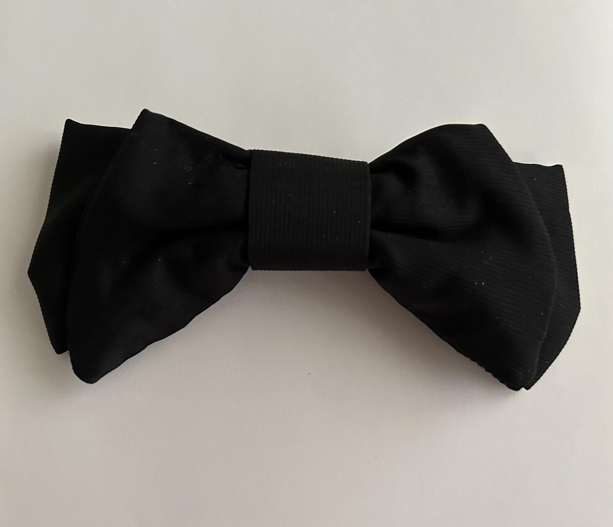 New French Clip Talbots Barrette Black Bow made in France New French Clip Barrette Black Bow Talbots made in France | eBay main image 2