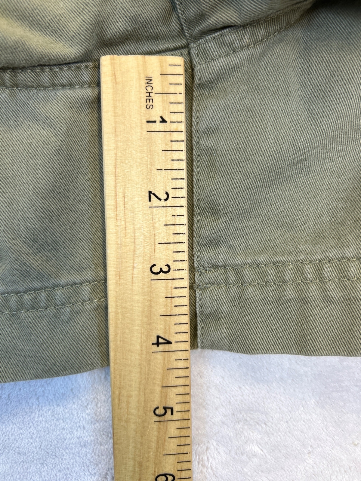 Tommy Hilfiger Shorts Womens 16 Plus Green Cotton Flat Front thumbnail 11