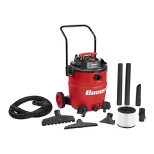 BAUER 16 Gallon Wet/Dry Vacuum with Cart--- HOT HOT HOT- FREE SHIP