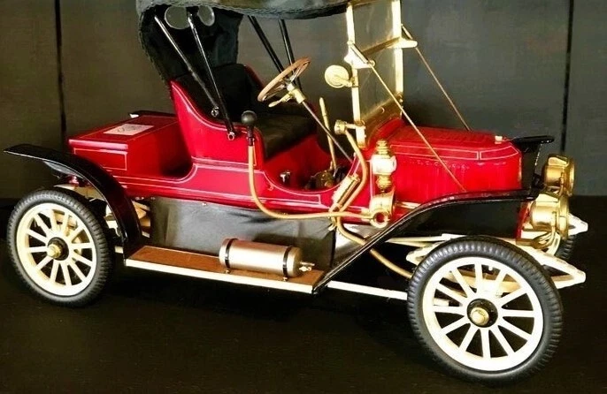 Tin Lizzy 1910 Ford Classic Vintage Toy TIN Metal Body Custom Model Car Truck T - Image 2 of 4