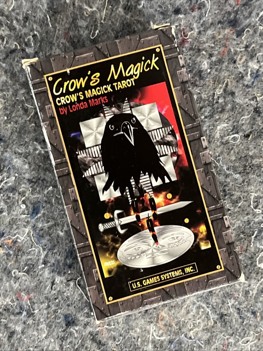 Crow's Magick Tarot Vintage Card Deck by Londa Marks Holly