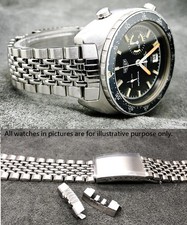 Beads of Rice Bracelet For Heuer Autavia 15630 cal.15 11630 Chrono Watch HLF