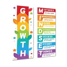 Growth Mindset Classroom Decorations - Banner Posters for Teachers - Bulletin...