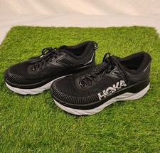 Size 7 - Hoka One One HOKA Bondi 8 D Wide Black White W for sale