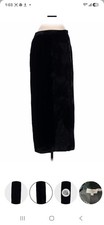 Valentino Velvet Skirt Black Size 10