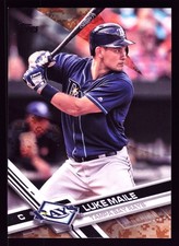 Luke Maile Tampa Bay Rays 2017 Topps Camo #672 SN /25