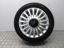 FIAT 500 GENUINE 15" ALLOY WHEEL & GOOD TYRE 185/55R15 51787641 FAST FREE P&P