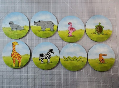 Haba 4685 - Mi primer zoológico educativo La colección de juegos gruesos 2011 Complete Usado en Excelente Condición - Imagen 13 de 17