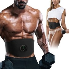 EMS Abdominal Muscle Toning Trainer ABS Stimulator Toner Fitness Binder Gym Belt
